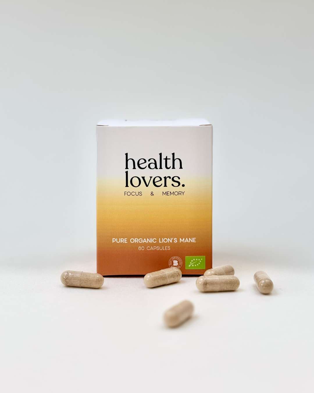 Organic Lion's Mane Mushroom Extract Capsules