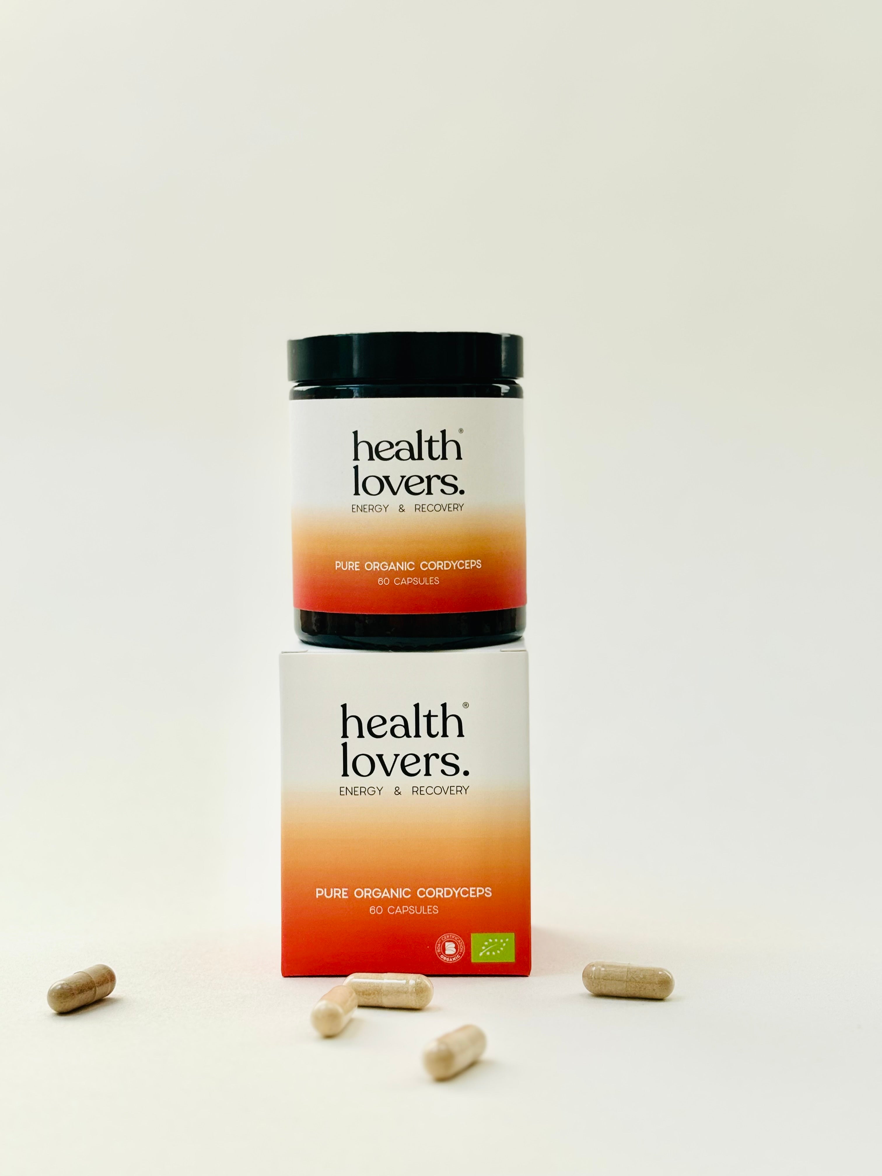 Organic Cordyceps Capsules - Energy, Stamina & Endurance