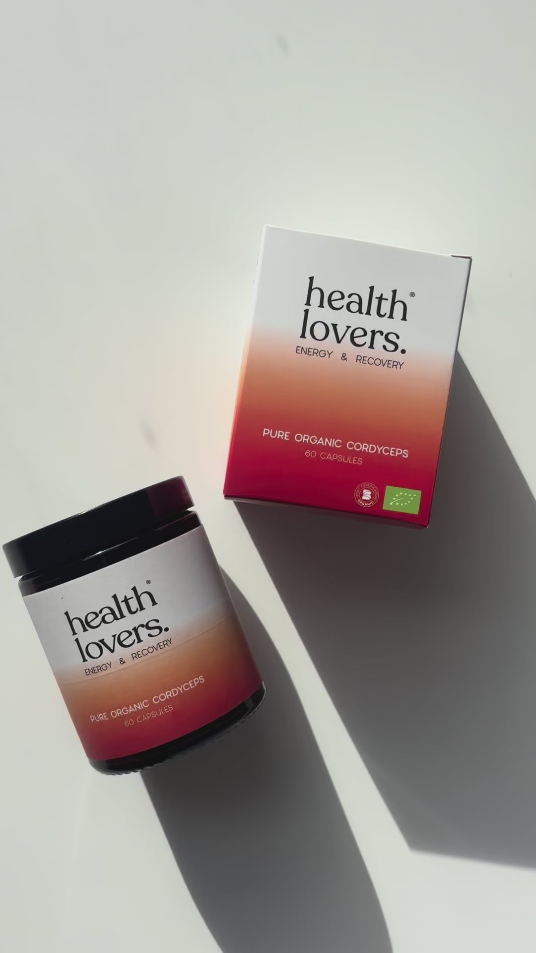 Organic Cordyceps Mushroom Extract Capsules