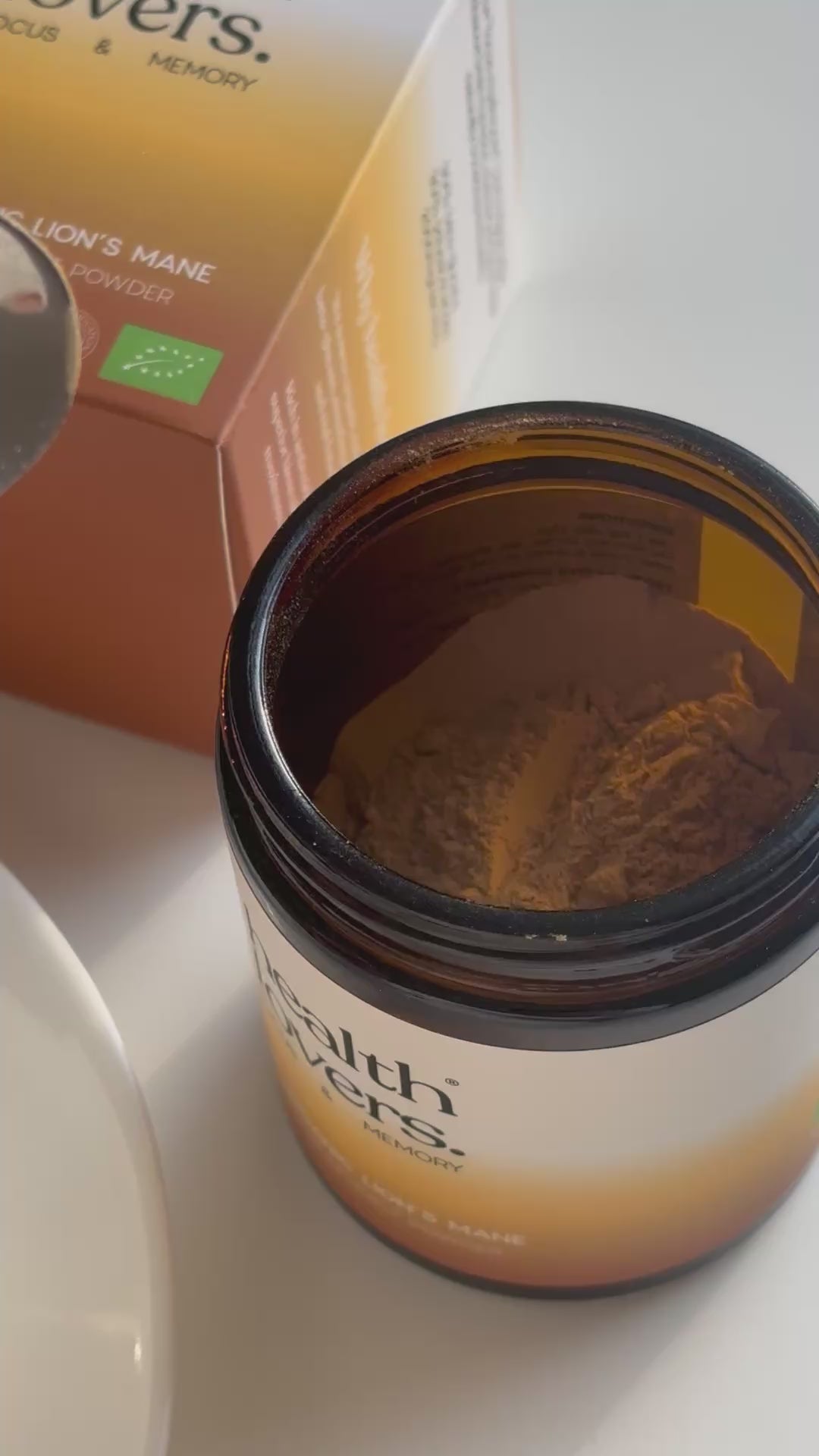 Organic Lion's Mane Powder - Focus, Memory & Clarity
